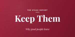 Why Good People Leave, and How to Keep Them